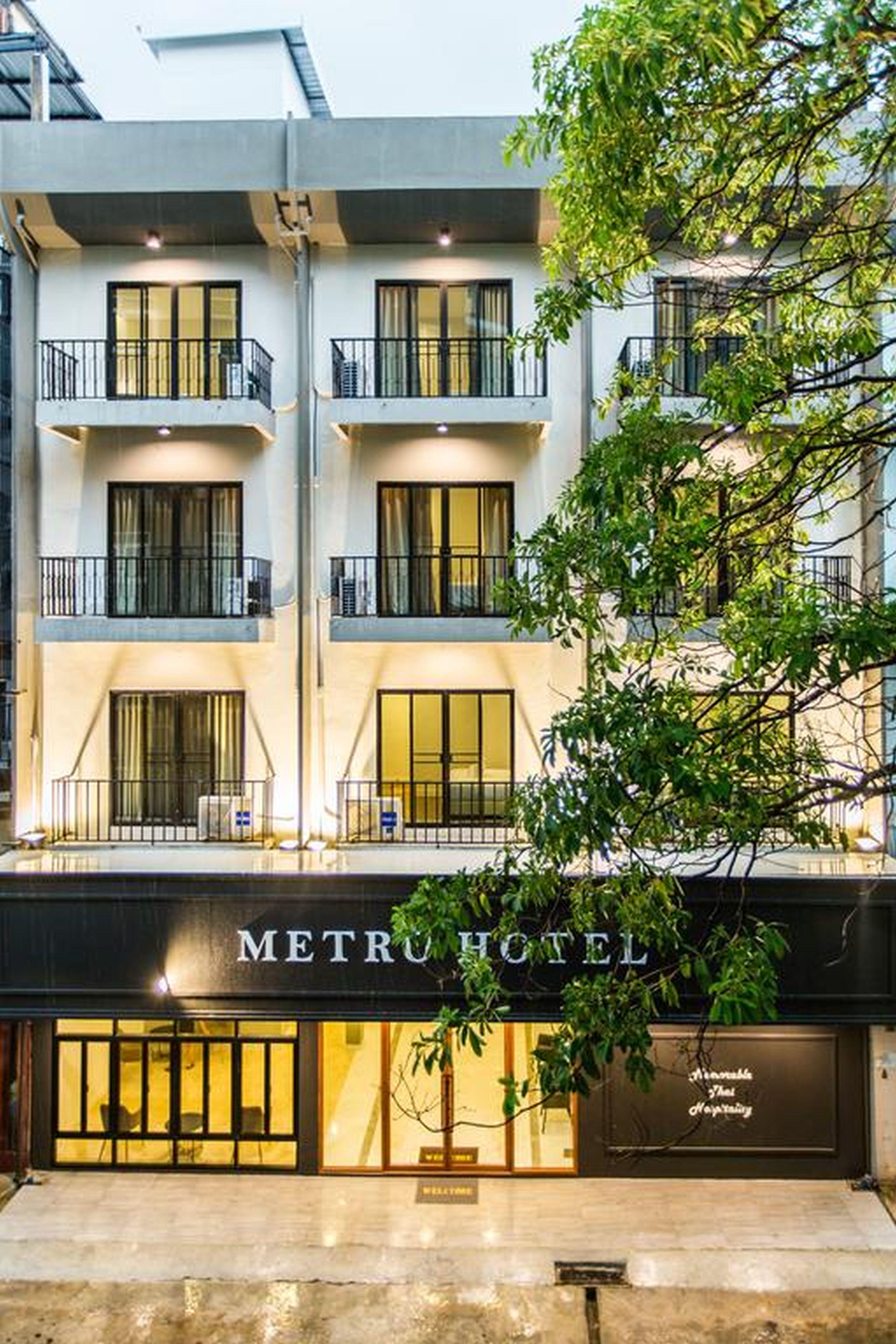 Metro Hotel Bangkok Kültér fotó